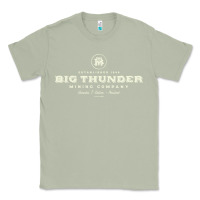 Matcha Big Thunder Mining Company - Theme Park Series T-Shirt Classic Tee - maiPhamDesign