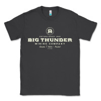 Smoke Big Thunder Mining Company - Theme Park Series T-Shirt Classic Tee - maiPhamDesign