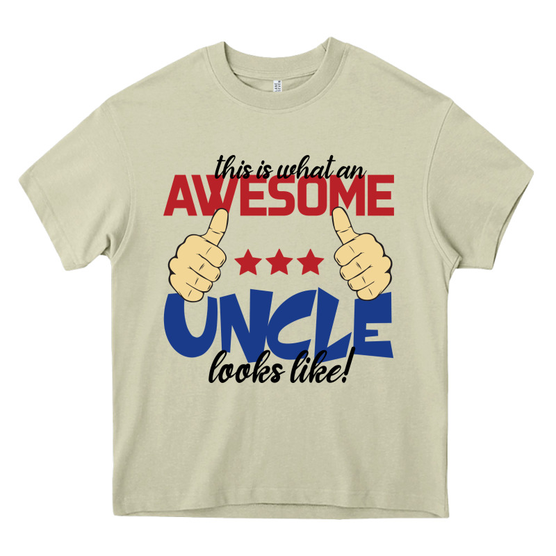 Awesome Uncle Heavy Core Tee by Bettercallsaul | Teevron