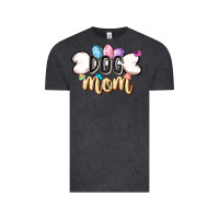 Vintage Black Easter Dog Mom Easter Day Vintage Tee - CowGirlArtShop
