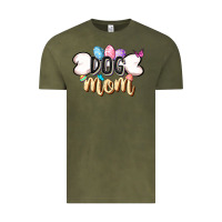 Vintage Olive Easter Dog Mom Easter Day Vintage Tee - CowGirlArtShop