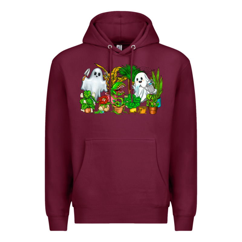 Spooky Plants Premium Hoodie by CowhideDigitalArt | Teevron