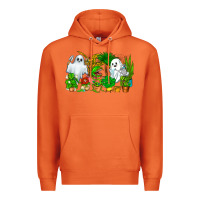 Carrot Spooky Plants Premium Hoodie - CowhideDigitalArt