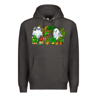 Smoke Spooky Plants Premium Hoodie - CowhideDigitalArt
