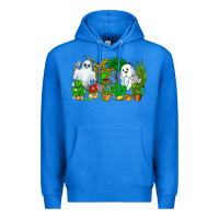 True Royal Spooky Plants Premium Hoodie - CowhideDigitalArt