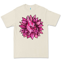 Breast Cancer Sunflower Premium Tee | Teevron