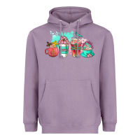 Lavender religious coffee cups Heavyweight Hoodie - AdoDesignShop