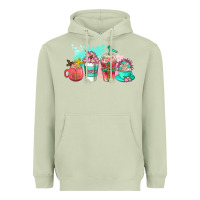 Matcha religious coffee cups Heavyweight Hoodie - AdoDesignShop