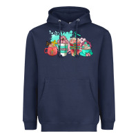 Navy religious coffee cups Heavyweight Hoodie - AdoDesignShop