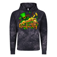 Cloud Black St. Patrick's Kentucky map Vintage Hoodie - OliviaCreatesArt