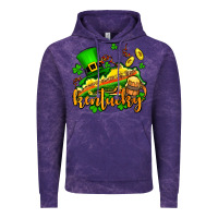 Cloud Purple St. Patrick's Kentucky map Vintage Hoodie - OliviaCreatesArt