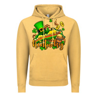Vintage Mustard St. Patrick's Kentucky map Vintage Hoodie - OliviaCreatesArt