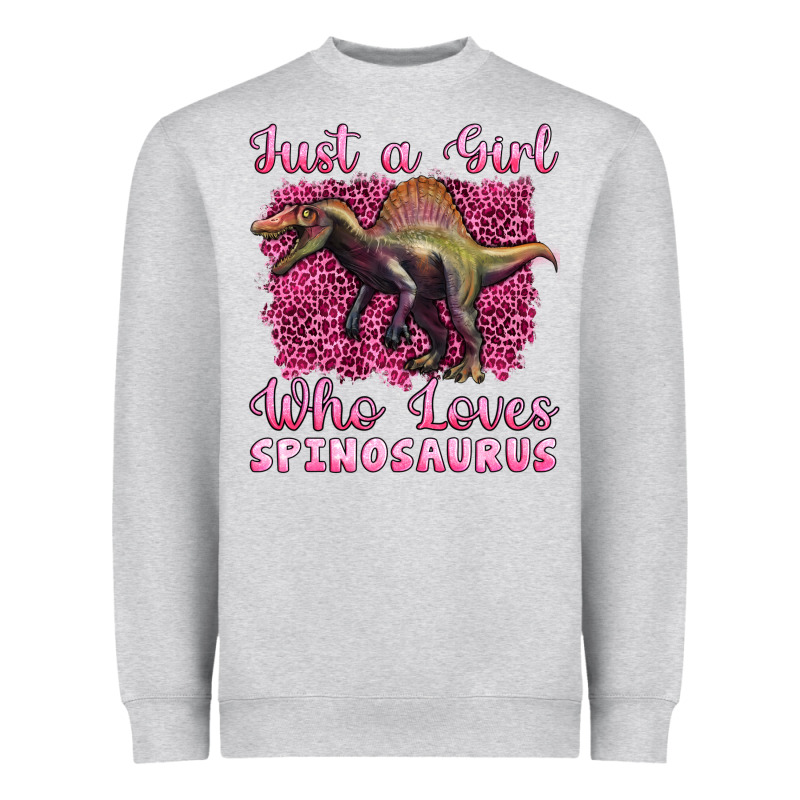 Just A Girl Who Loves Baby Spinosaurus Heavyweight Sweatshirt by Artiststas | Teevron