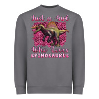 Storm just a girl who loves baby spinosaurus Heavyweight Sweatshirt - Artiststas