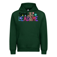 Forest Green spirit lead me Urban Hoodie - JahusDesignShop