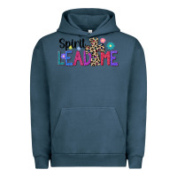 Pigment Midnight Navy spirit lead me Urban Hoodie - JahusDesignShop