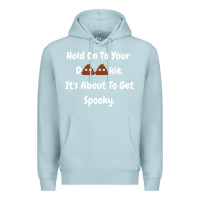 Blue Mist spooky halloween women and children Premium Hoodie - maiPhamDesign