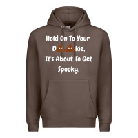 Coffee spooky halloween women and children Premium Hoodie - maiPhamDesign