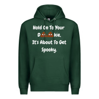 Sports Green spooky halloween women and children Premium Hoodie - maiPhamDesign