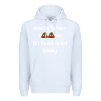 White spooky halloween women and children Premium Hoodie - maiPhamDesign