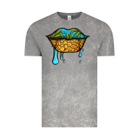 Cloud Rock summer vibes pineapple lips Vintage Tee - Jasminsmagicworld