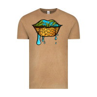 Vintage Camel summer vibes pineapple lips Vintage Tee - Jasminsmagicworld