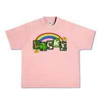 Salmon Lucky St. Patrick's Day Urban Heavy Tee - CowGirlArtShop