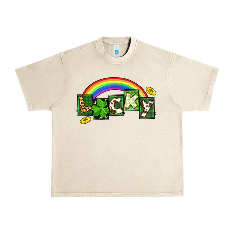 Lucky St. Patrick's Day Urban Heavy Tee by CowGirlArtShop | Teevron