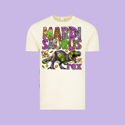 Mardi Saurus Rex Vintage Tee Designed By Howdyjamesfarm