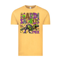 Vintage Mustard Mardi Saurus Rex Vintage Tee - HowdyJamesFarm