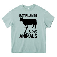 Arona Eat Plants Love Animals Heavy Core Tee - Bettercallsaul