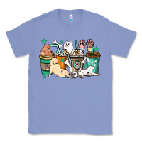 Colony Blue Dog coffee cups Classic Tee - HowdyJamesFarm