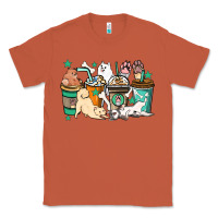 Copper Dog coffee cups Classic Tee - HowdyJamesFarm