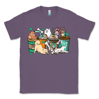 Lavender Dog coffee cups Classic Tee - HowdyJamesFarm