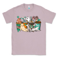 Lilac Dog coffee cups Classic Tee - HowdyJamesFarm