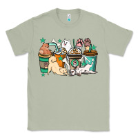 Matcha Dog coffee cups Classic Tee - HowdyJamesFarm