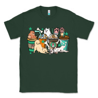 Sports Green Dog coffee cups Classic Tee - HowdyJamesFarm