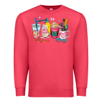 Cardinal teacher coffee cup Premium Sweatshirt - AdoDesignShop