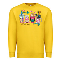 Lemon teacher coffee cup Premium Sweatshirt - AdoDesignShop
