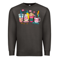 Smoke teacher coffee cup Premium Sweatshirt - AdoDesignShop