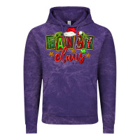 Cloud Purple christmas fancy claus Vintage Hoodie - FaDigitalArtStudio