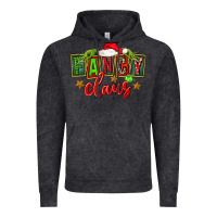 Vintage Black christmas fancy claus Vintage Hoodie - FaDigitalArtStudio
