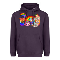 Plum pride coffee cups Heavyweight Hoodie - AdoDesignShop