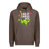 Coffee Mens Daddysaurus T Rex Dinosaur Daddy Family Matching Gifts Idea Premium Hoodie - maiPhamDesign