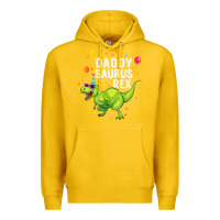 Lemon Mens Daddysaurus T Rex Dinosaur Daddy Family Matching Gifts Idea Premium Hoodie - maiPhamDesign