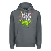 Rock Mens Daddysaurus T Rex Dinosaur Daddy Family Matching Gifts Idea Premium Hoodie - maiPhamDesign