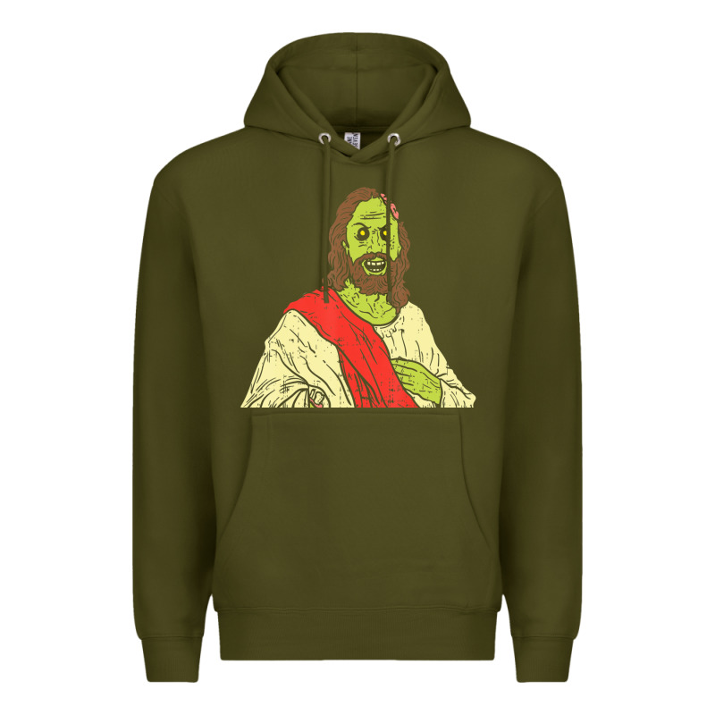 Zombie Jesus Halloween Costume Christian Christ Premium Hoodie by maiPhamDesign | Teevron