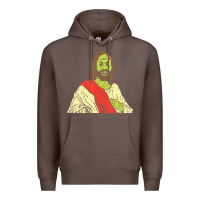 Coffee zombie jesus halloween costume christian christ Premium Hoodie - maiPhamDesign