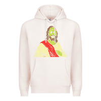Pale Pink zombie jesus halloween costume christian christ Premium Hoodie - maiPhamDesign