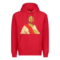 Red zombie jesus halloween costume christian christ Premium Hoodie - maiPhamDesign
